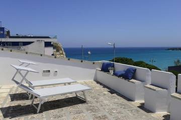 Ferienwohnung für 2 Personen, mit Ausblick und Terrasse in Torre Dell'orso