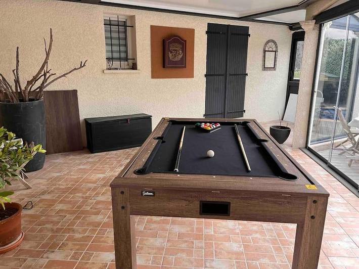 Location de vacances pour 6 personnes, avec jardin et sauna ainsi que terrasse et piscine à Aniane - 3