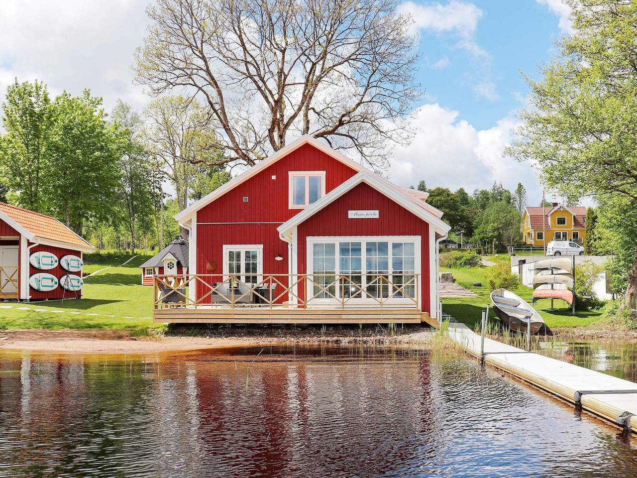 Maison de vacances pour 14 a Unnaryd-By Traum in Unnaryd, Hylte