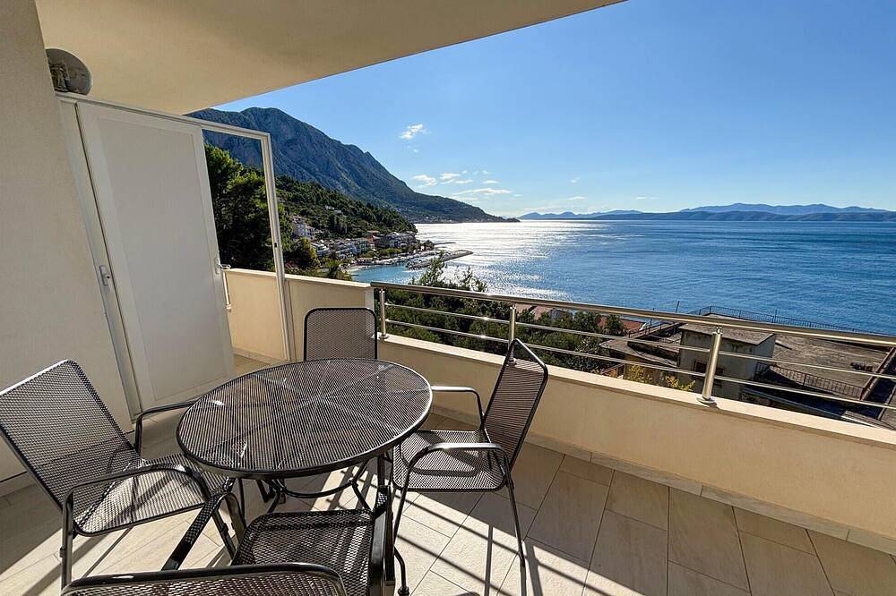 Ganze Wohnung, Amazing apartment in Podgora with house sea view in Podgora, Makarska Riviera