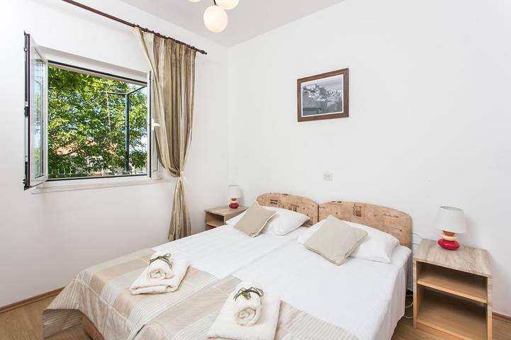 Ganze Wohnung, Ferienwohnung für 4 Personen mit Meerblick in Brasina, Dubrovnik-Neretva
