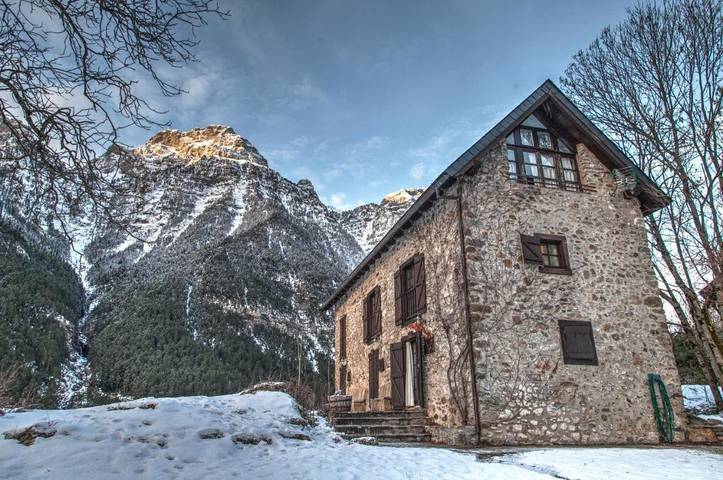 Casa rural para 4 personas, con Jardín y Vistas en Parque nacional de Ordesa y Monte Perdido