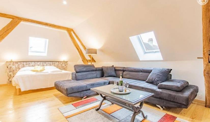 Gîte pour 3 personnes, avec jardin ainsi que vue et piscine à La Chapelle-Saint-Sauveur - 3