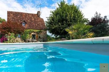 Location de vacances pour 4 personnes, avec jardin à Padirac