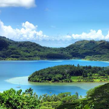 Maison d’hôte pour 2 personnes, avec terrasse et jardin dans Huahine