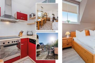 Ferienhaus für 6 Personen, mit Garten in Korswandt