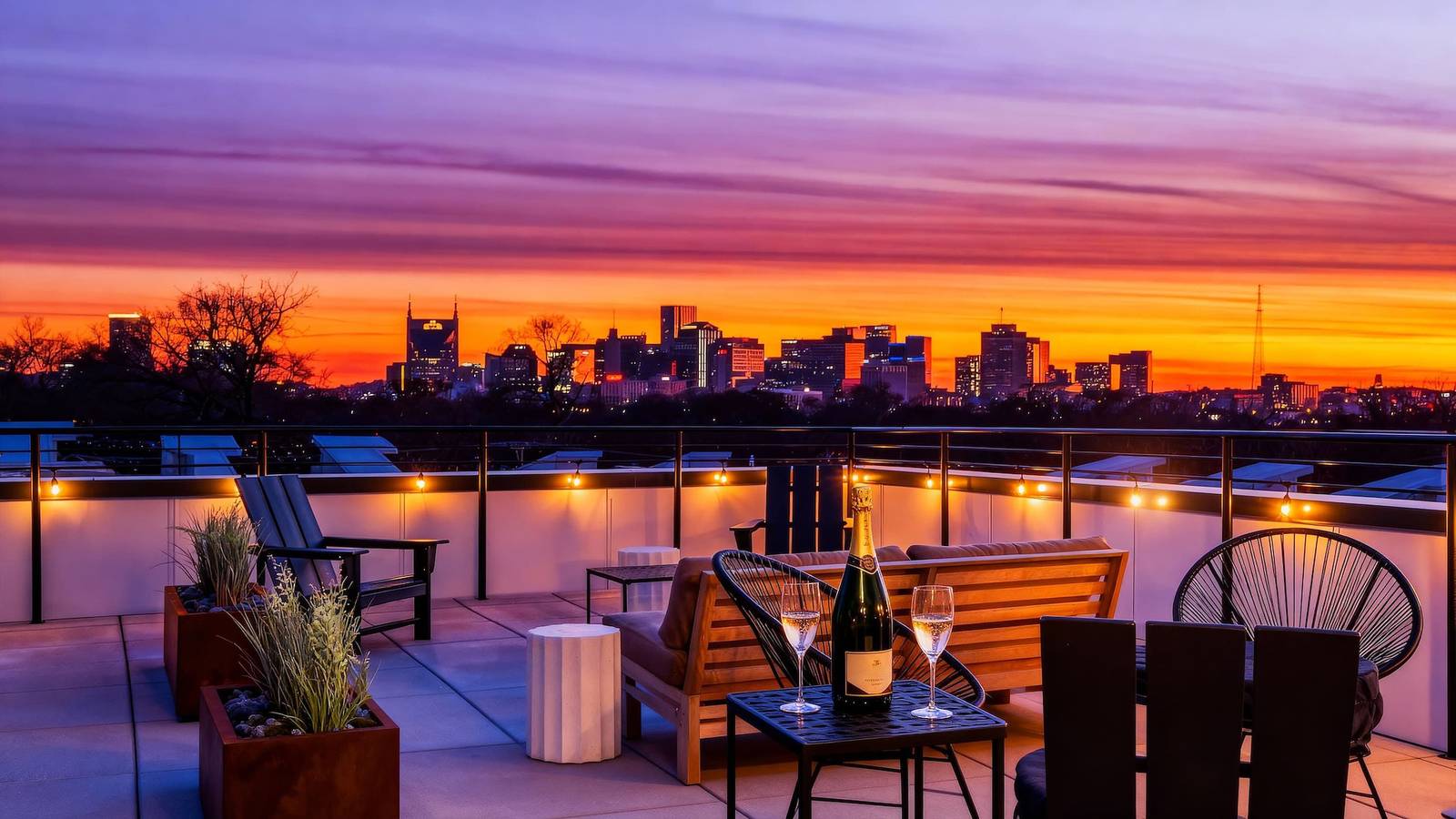 Entire apartment, Nashville Vibes  Rooftop Karaoke Fire Pit Downtown in Nashville, Tennessee