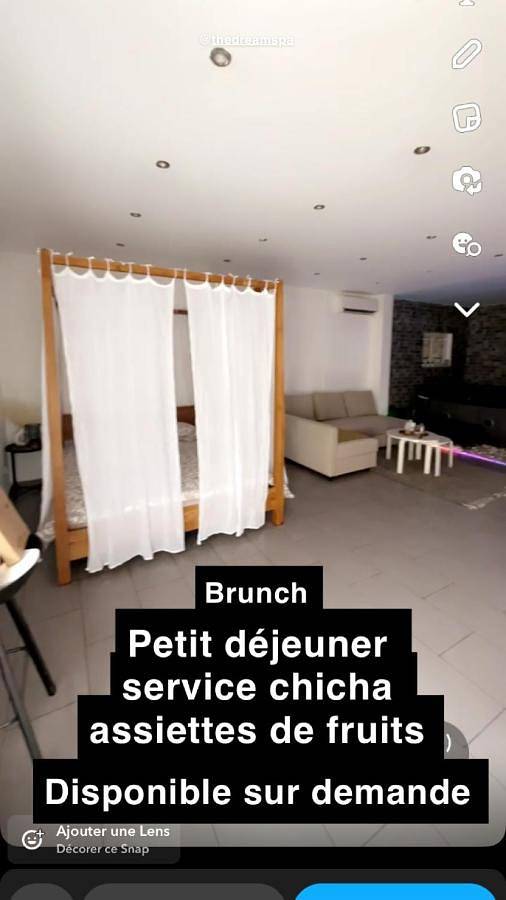 Maison d’hôte pour 3 personnes, avec terrasse ainsi que sauna et jacuzzi à Vitrolles