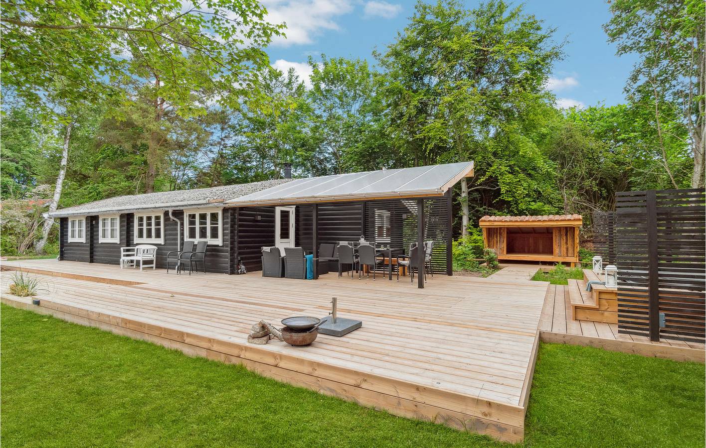 Vacation house for 6 people with terrace in Munkerup, Gilleleje