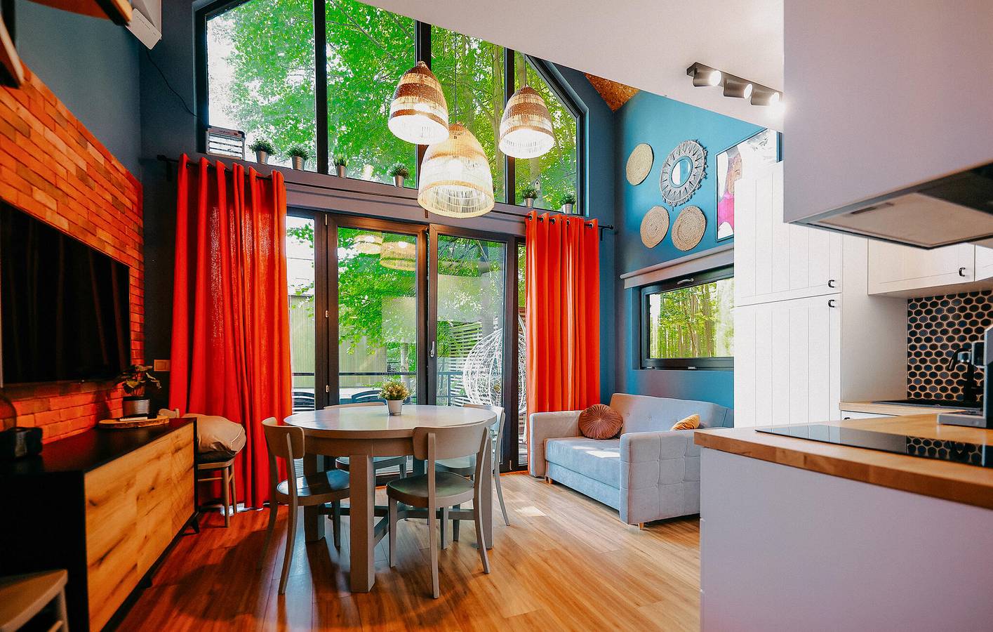 Ferienhaus für 6 Personen mit Terrasse in Heiligkreuz