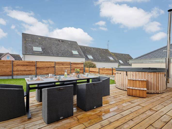 Location de vacances pour 8 personnes, avec jacuzzi et jardin à Gouville-sur-Mer - 3