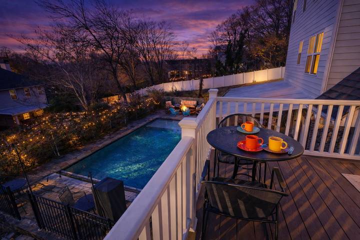 Vacation rental for 2 people, with pool and terrace in Atlanta