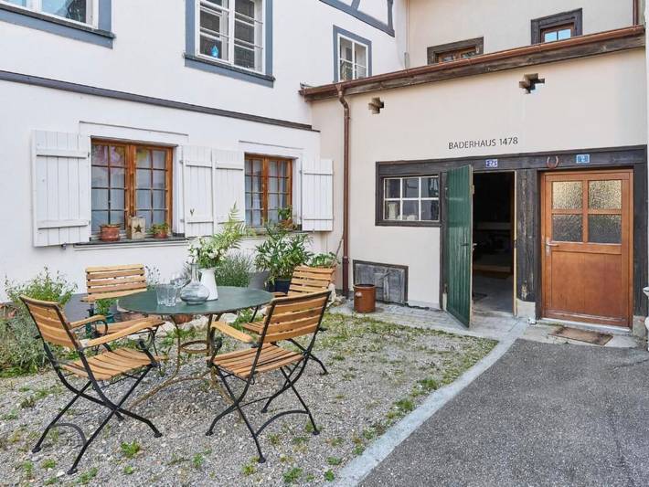 Ferienhaus für 4 Personen, mit Garten
