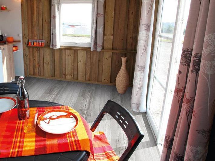 Camping Les Alizés - Chalet 5 personen - Tithome 19m² (ohne Bad) in Lannion, Ceinture Dorée