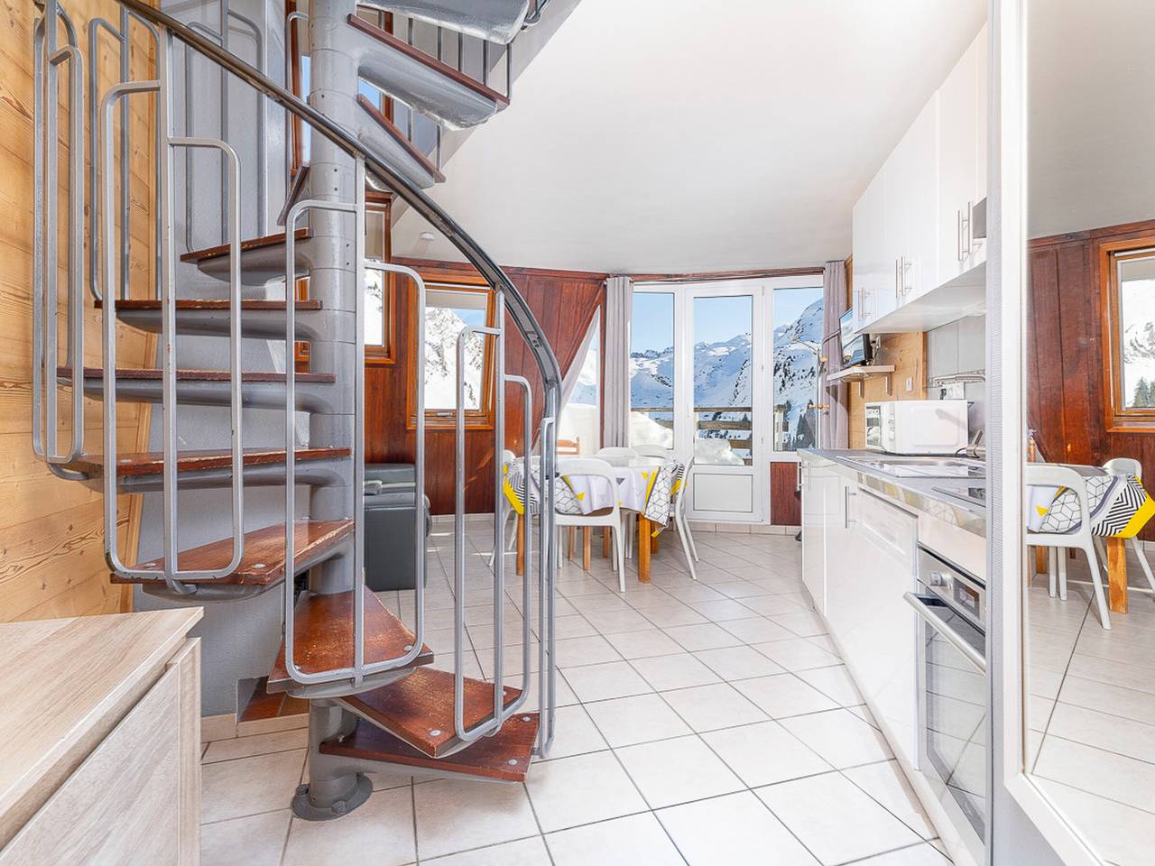 Appartement entier, Charmant duplex 7 pers avec cheminée et balcon sud in Morzine, Les Portes du Soleil