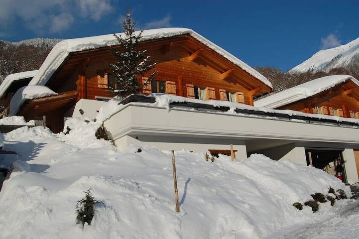 Chalet für 8 Personen, mit Sauna und Garten sowie Balkon - 1