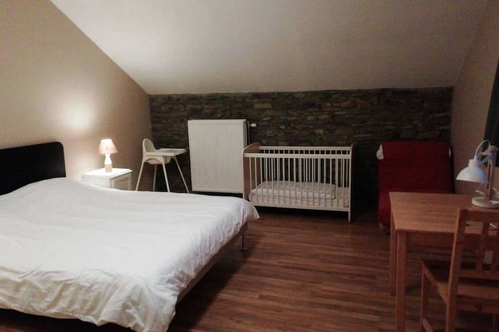 Location de vacances pour 12 personnes, avec sauna et jardin ainsi que jacuzzi et terrasse, animaux acceptés à Paliseul - 3