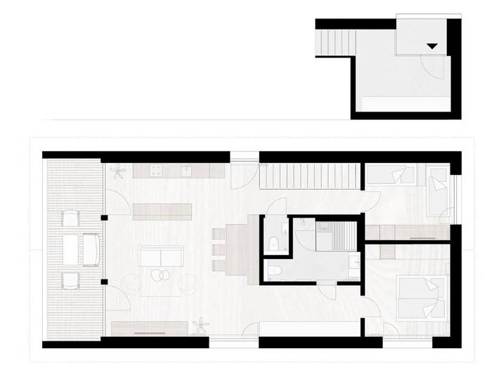 Ferienhaus für 6 Personen, mit Sauna und Garten sowie Ausblick, mit Haustier in Schoppernau - 3