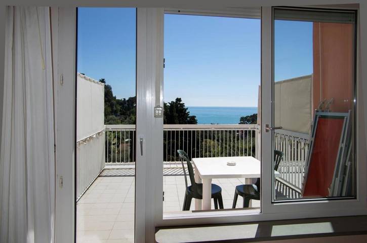 Appartamento per 3 persone, con giardino e panorama in Tellaro