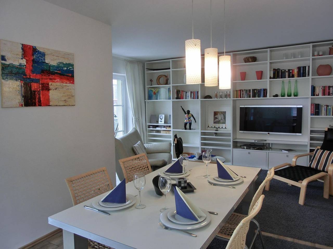 Apartamento entero, 3-Zimmer-Ferienwohnung mit 2 Schlafzimmern und Wlan in Graal-Müritz, Rostock y sus alrededores