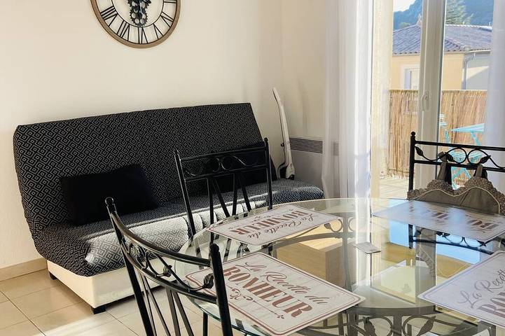 Appartement de vacances pour 4 personnes, avec balcon, animaux acceptés