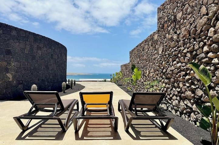 Chalet para 4 personas, con jardín en Famara