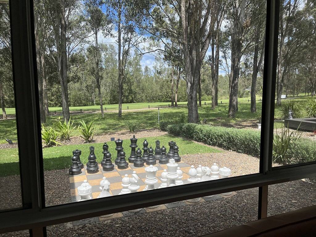 Zweites Fairway beim Vintage in Rothbury, Hunter Valley