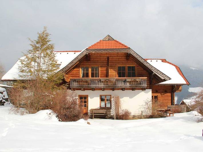 Ferienwohnung für 3 Personen, mit Terrasse und Garten sowie Ausblick in Treffen am Ossiacher See
