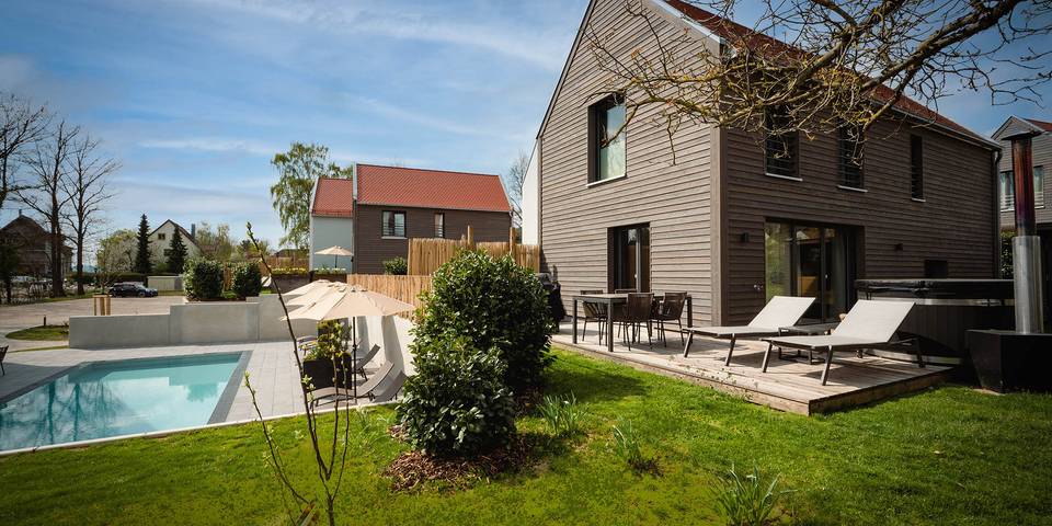 Ferienhaus für 2 Personen, mit Garten und Sauna sowie Whirlpool und Pool in Gunzenhausen - 3