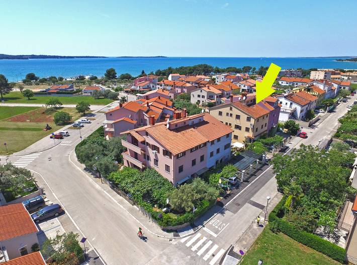 Ferienwohnung für 4 Personen, mit Terrasse in Fazana