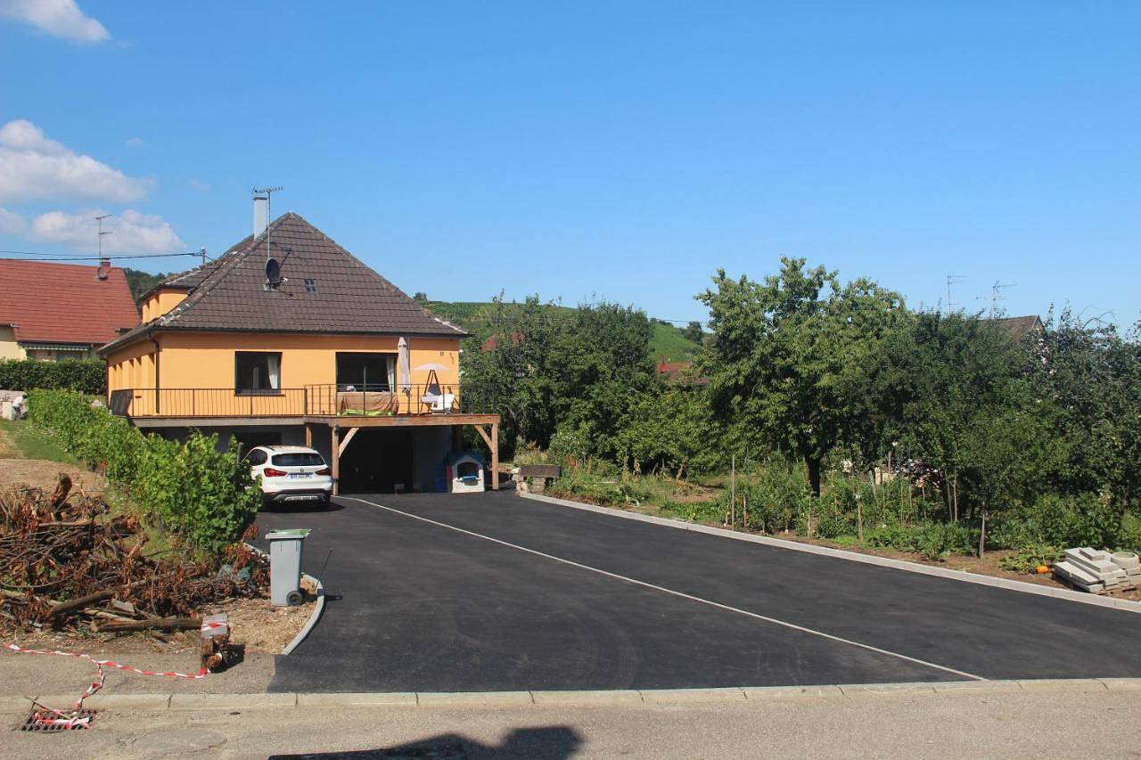 Le chemin du Meunier in Riquewihr, Parc naturel régional des Ballons des Vosges