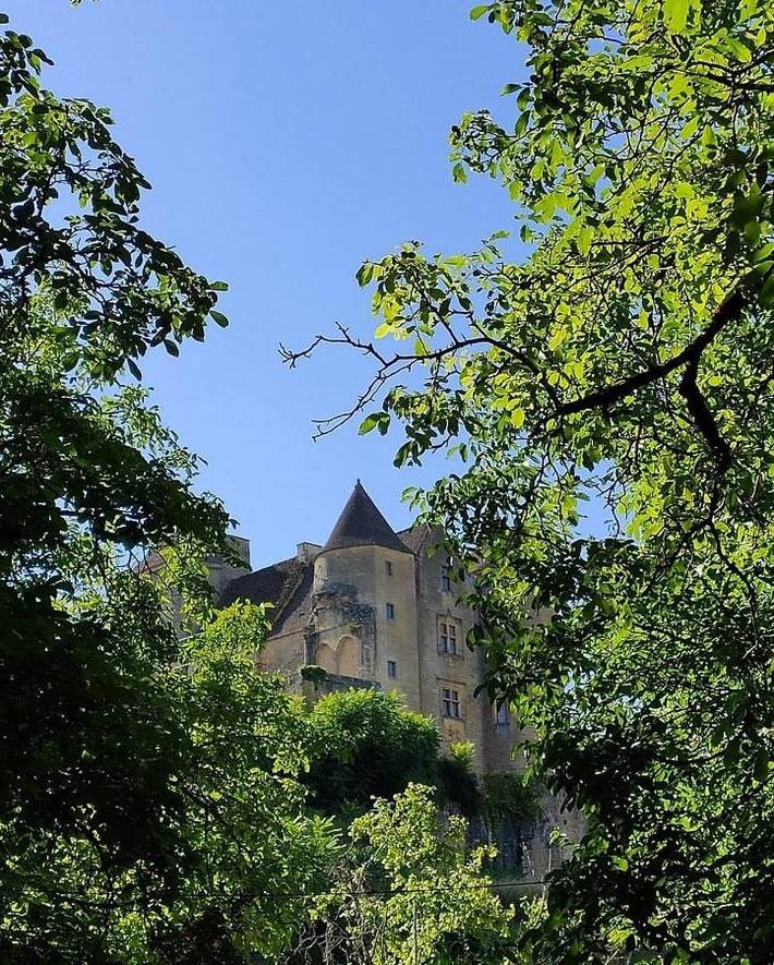 Maison de vacances pour 6 personnes, avec Terrasse ainsi que Jardin et Vue à Salignac-Eyvigues