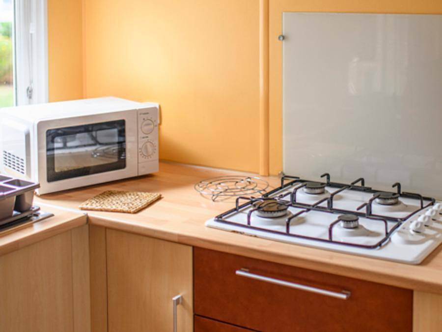 Camping Le Kervastard - Mobilheim 4 personen - Standard - 2 Schlafzimmer in Fouesnant, Côte de Cornouaille