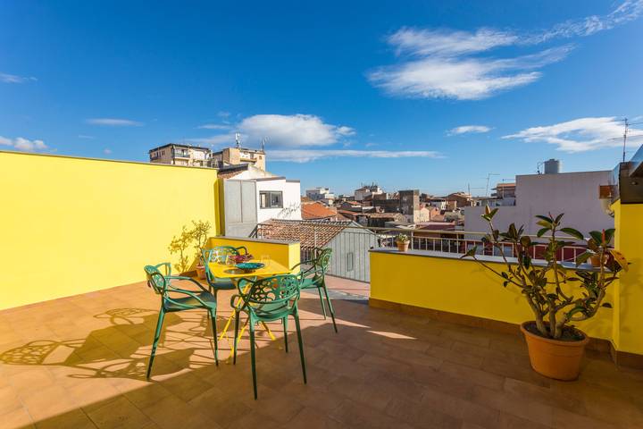Loft per 4 persone, con Balcone in 