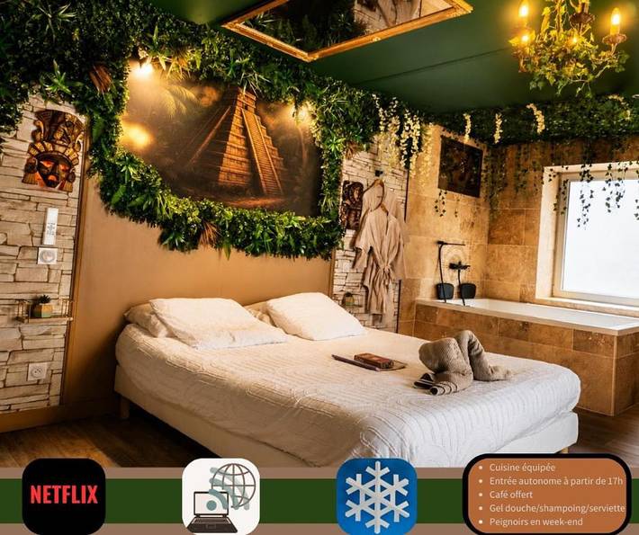 Appartement de vacances pour 2 personnes, avec Jacuzzi et Vue