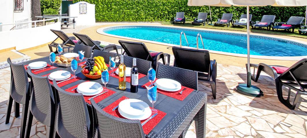 Chalet para 22 personas, con terraza y jardín en Algarve - 4