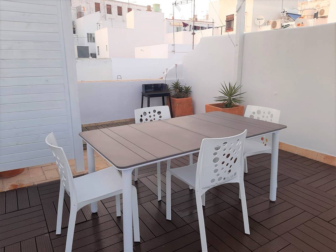 Apartamento entero, Apartamento familiar "La Tahona de Max&Jan" con terraza en la azotea in Conil de la Frontera, Costa de la Luz