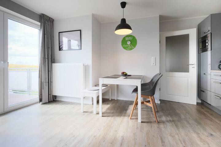 Appartement de vacances entier, *Neu* Fewo No. 6 Friesenhuus Carolinensiel mit Balkon und Fahrradgarage in top Lage in Carolinensiel-Harlesiel, Wittmund