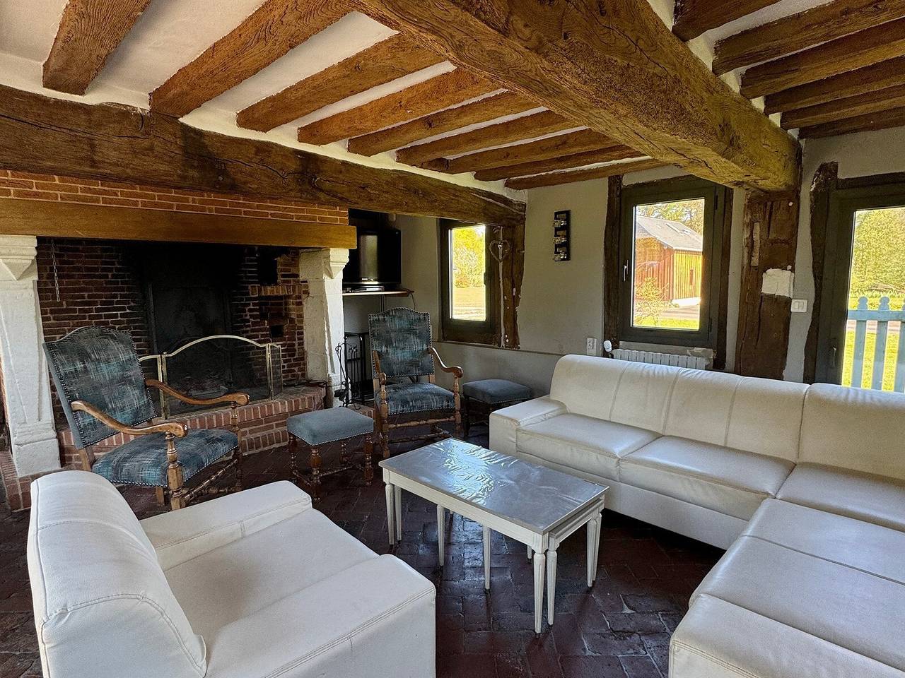 La longère - Au coeur d'un domaine de 20 hectares in Flancourt-Catelon, Région de Bernay