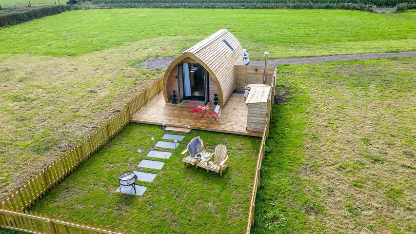 Chalet für 2 Personen mit Garten in Wells, Somerset