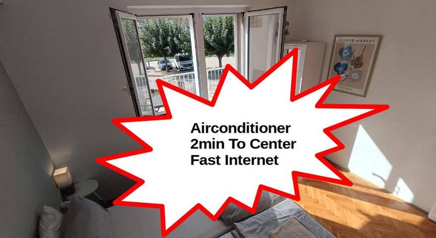 Gîte pour 2 personnes, avec terrasse ainsi que jardin et vue à Stari Grad