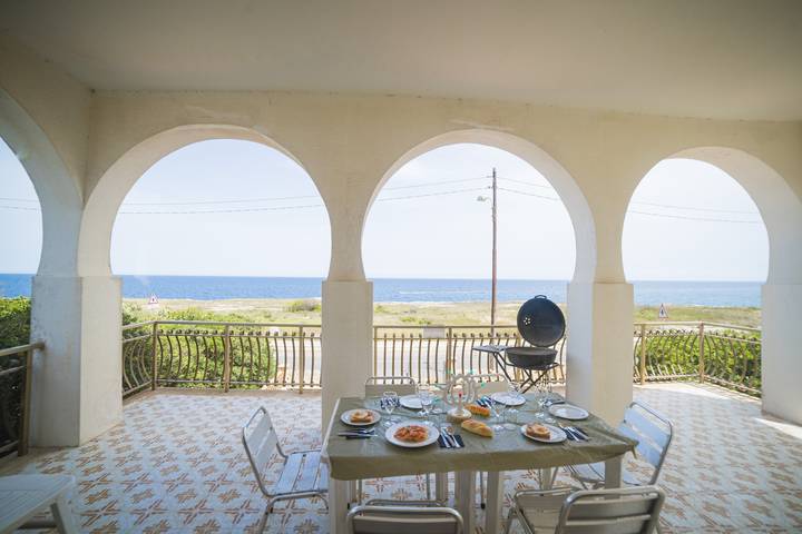 Ferienhaus für 8 Personen, mit Meerblick und Balkon, mit Haustier in Torre Dell'orso - 4