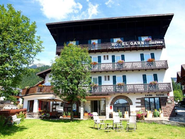 Hôtel pour 2 personnes, avec vue et jardin, animaux acceptés à San Martino di Castrozza - 4