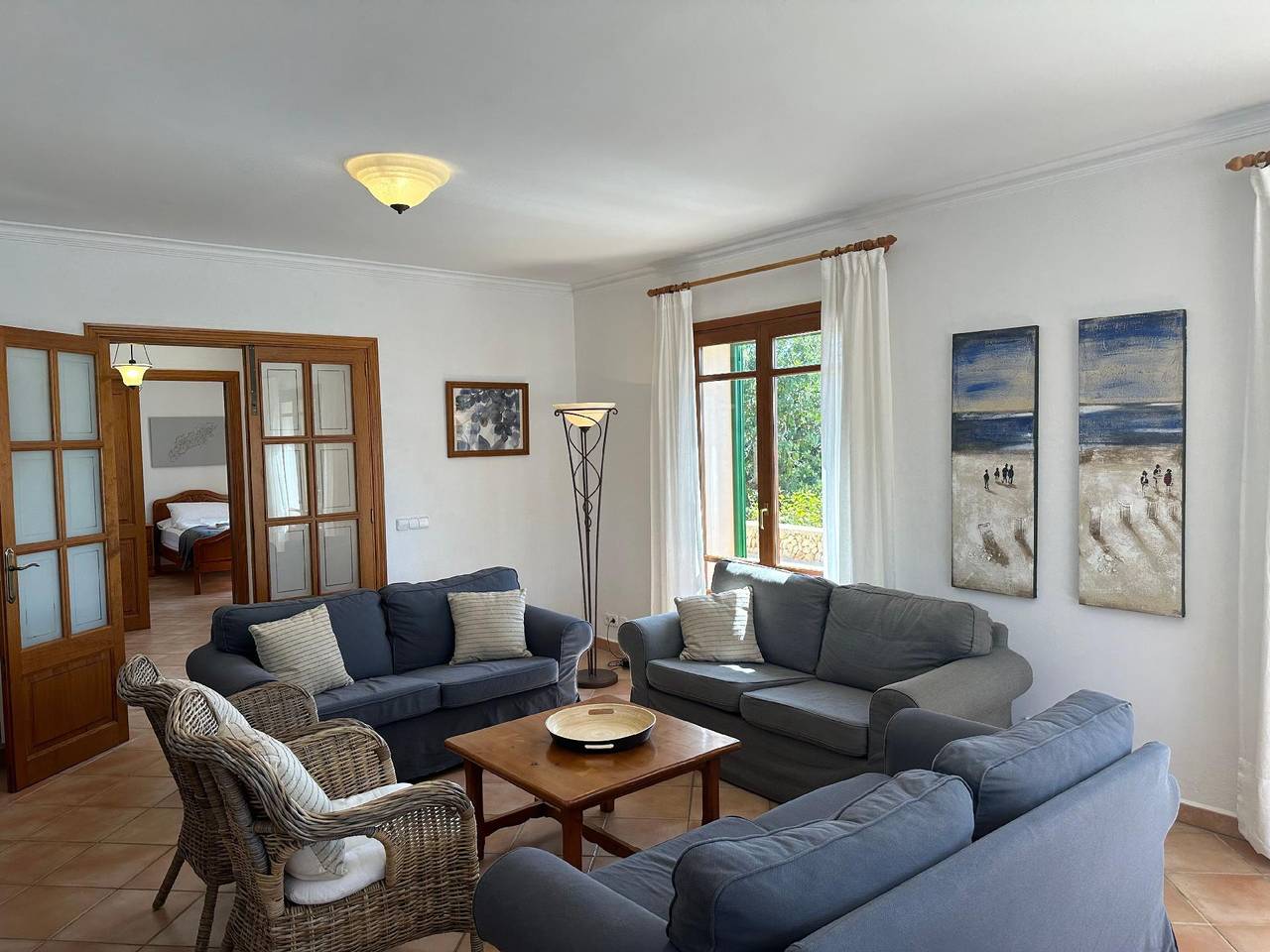 Finca mit Meerblick und Pool bei Cala d'Or in s'Horta, Felanitx