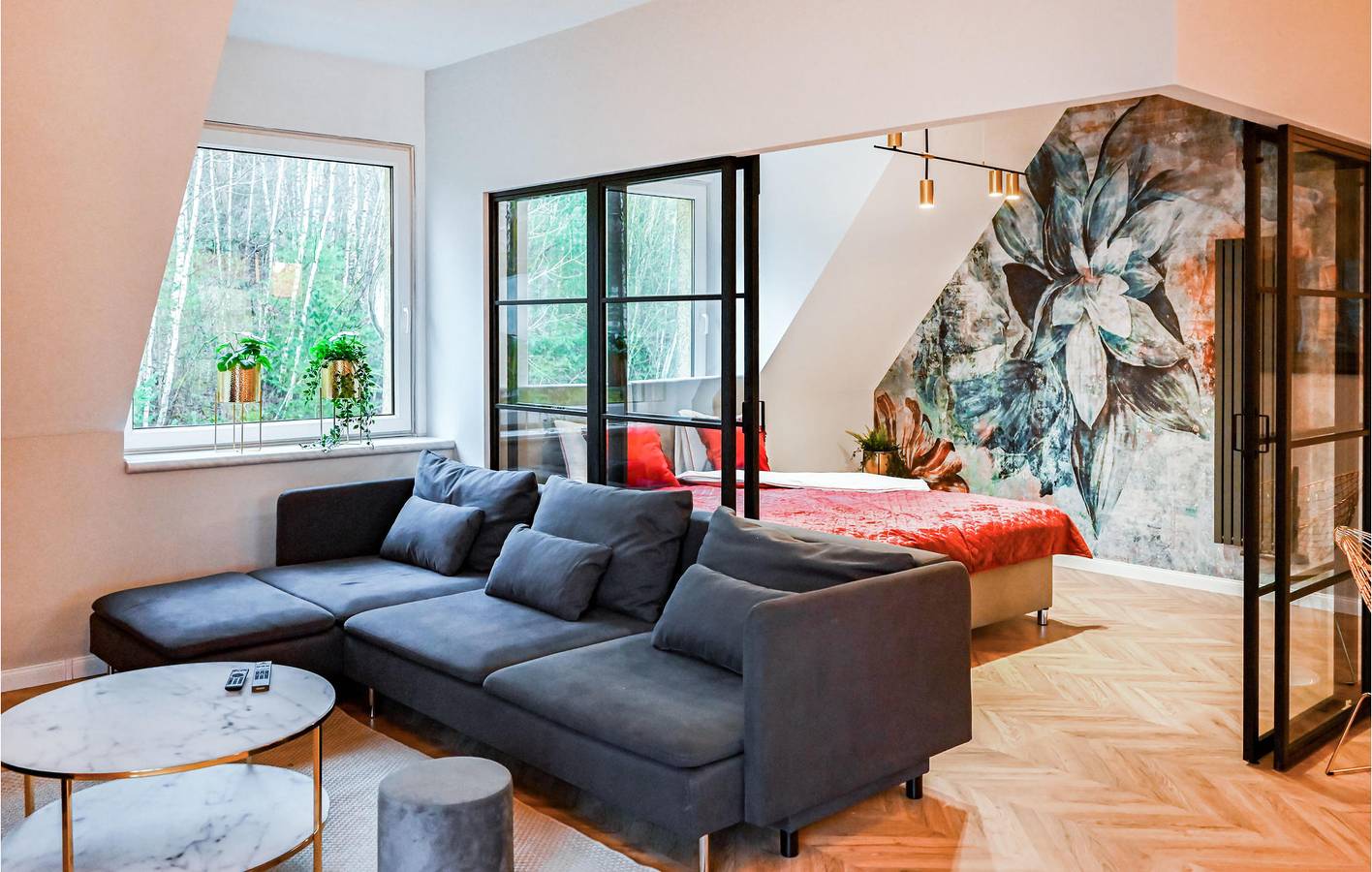 Ganze Ferienwohnung, Ferienwohnung für 8 Personen mit Terrasse in Stężyca, powiat kartuski