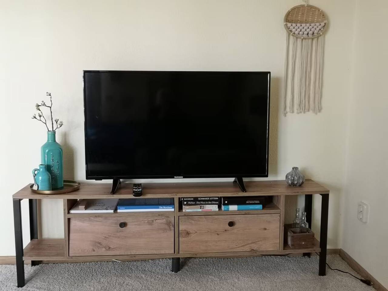 Ganze Wohnung, Ferienwohnung 'Boven' am Timmeler Meer mit Balkon und Wlan in Großefehn, Nordseeküste