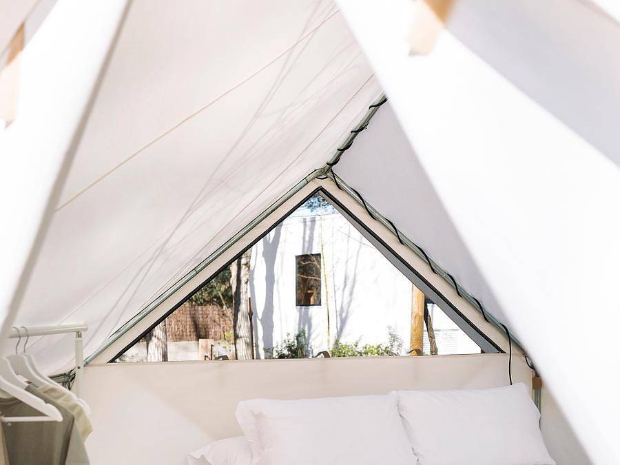 Camping Repos del Pedraforca - Tienda de campaña 2 personas - Tienda Campanario in Saldes, Pirineo Catalan