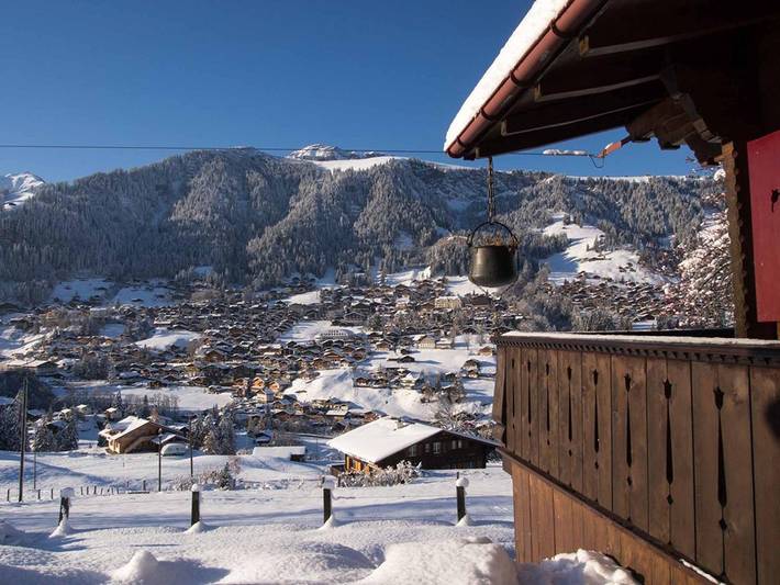 Ferienwohnung für 5 Personen, mit Balkon und Terrasse sowie Garten und Ausblick im Berner Oberland - 2