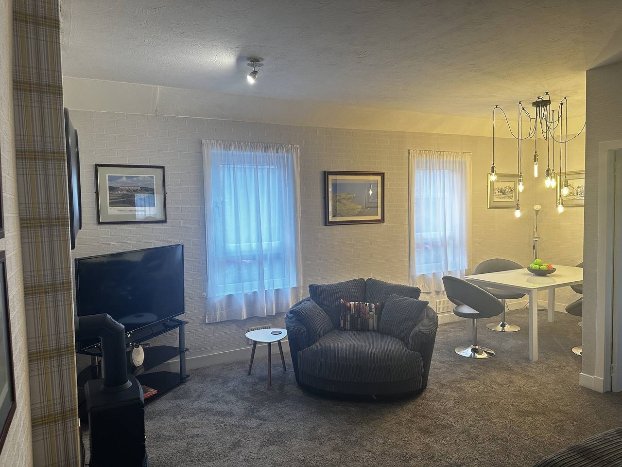 Ganze Ferienwohnung, 1 Bed Flat - Sleeps 2 - Parking - Wifi in Ayr, Ayrshire