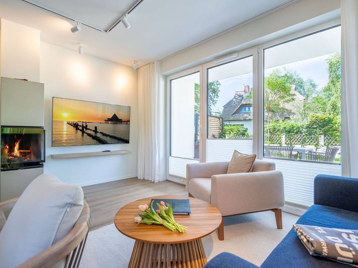 Ferienwohnung für 4 Personen, mit Terrasse und Sauna